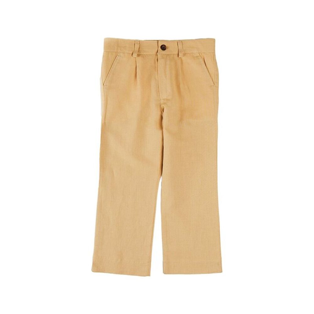 Pepa London Girls  Linen-Blend Suit Trouser, Blue